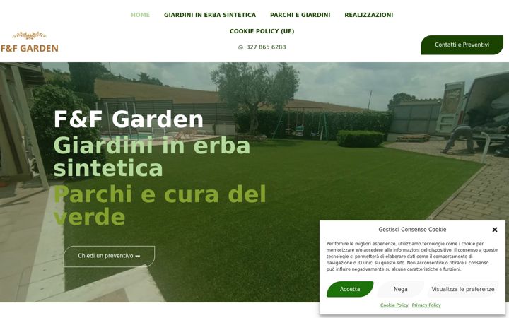 Screenshot of ff-garden.it