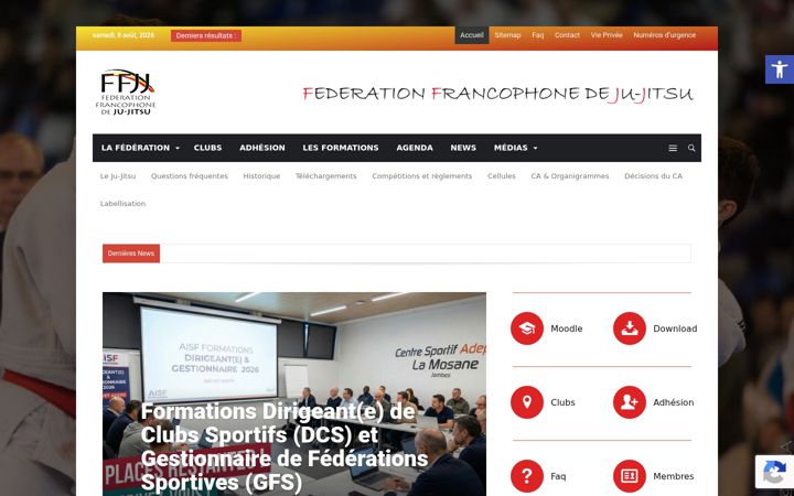 Screenshot of ff-jj.org