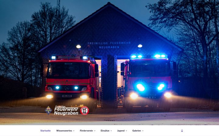 Zrzut ekranu ff-neugraben.de