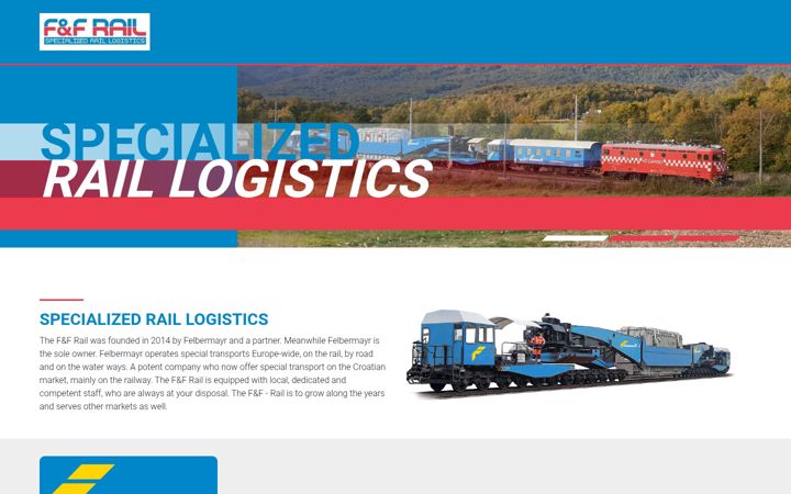 Screenshot of ff-rail.com