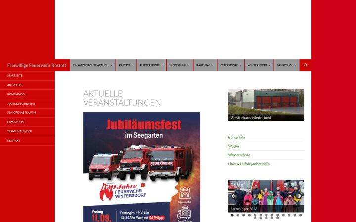 Zrzut ekranu ff-rastatt.de