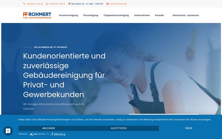 Screenshot of ff-rohmert.de