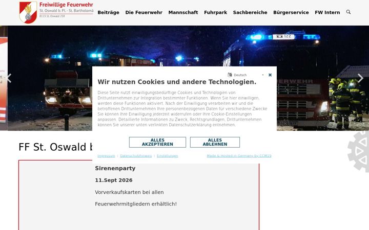 Screenshot of ff-sanktoswald.at