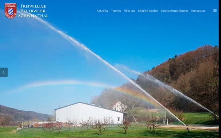 Screenshot of ff-schweinthal.de