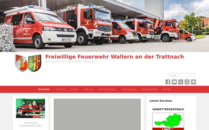 Screenshot of ff-wallern.at