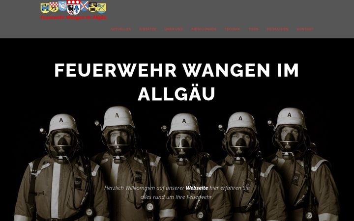Screenshot of ff-wangen.de