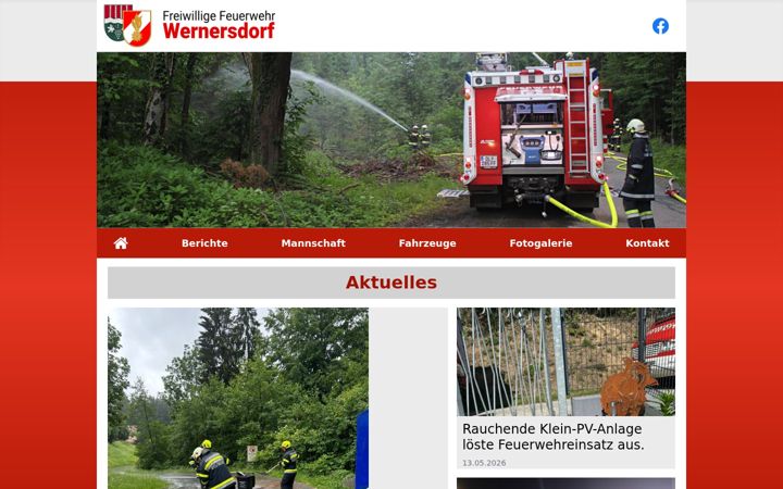 Screenshot of ff-wernersdorf.at