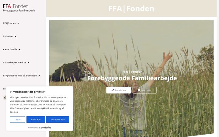 Screenshot of ffa.dk