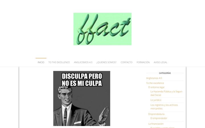 Screenshot of ffact.es