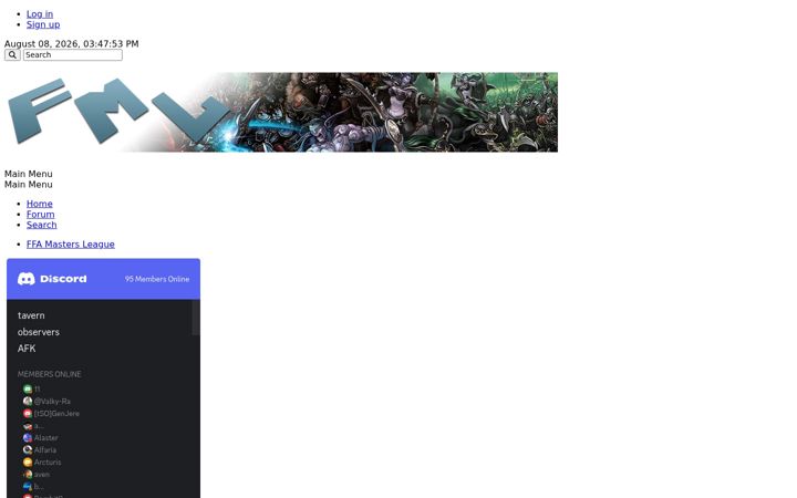 Screenshot of ffamasters.com