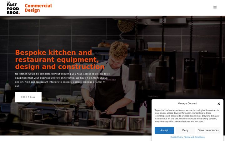 Screenshot ta' ffbcommercialdesign.co.uk