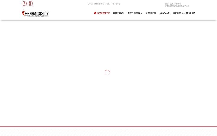 Screenshot of ffbrandschutz.de