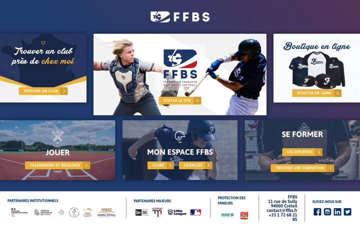 Screenshot of ffbs.fr