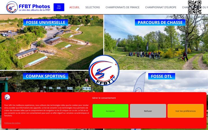 Screenshot of ffbt-photos.com