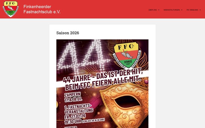 Screenshot von ffc-1982.de