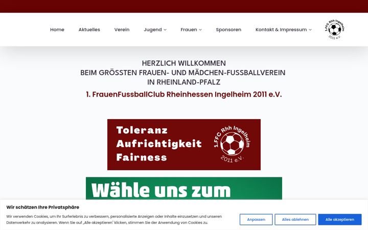 Screenshot of ffc-ingelheim.de