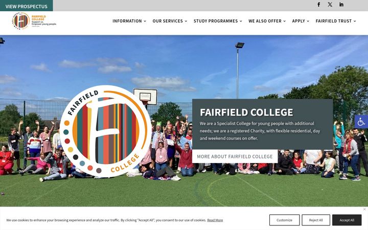 Screenshot of ffc.ac.uk