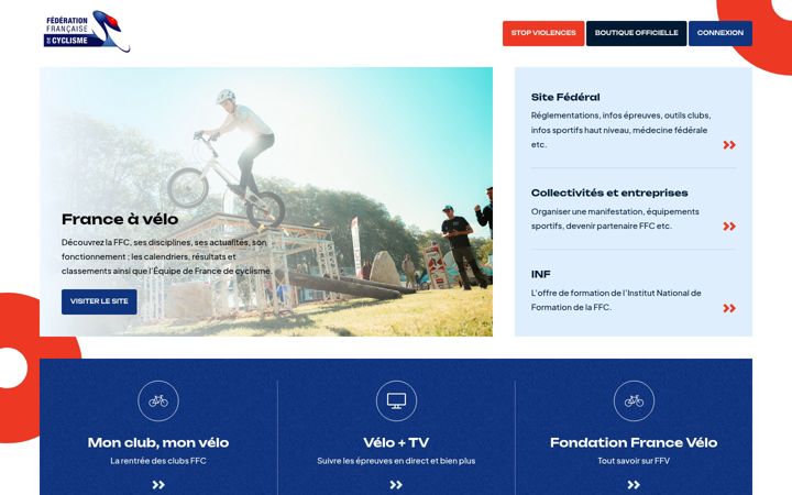 Screenshot of ffc.fr