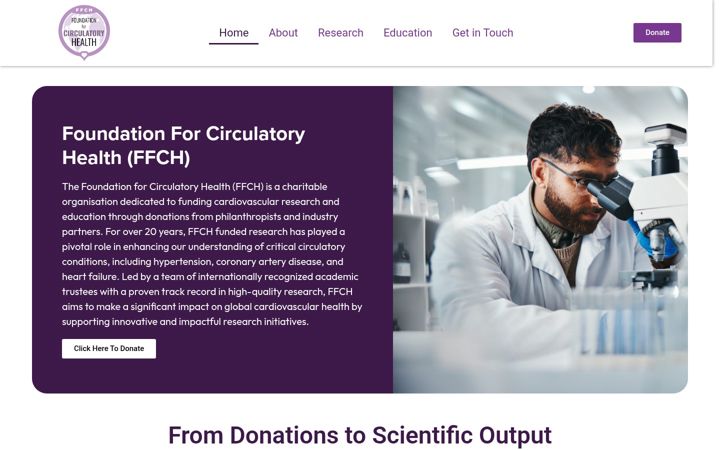 Screenshot of ffch.org