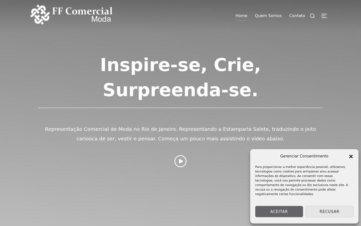 Screenshot of ffcomercial.com.br