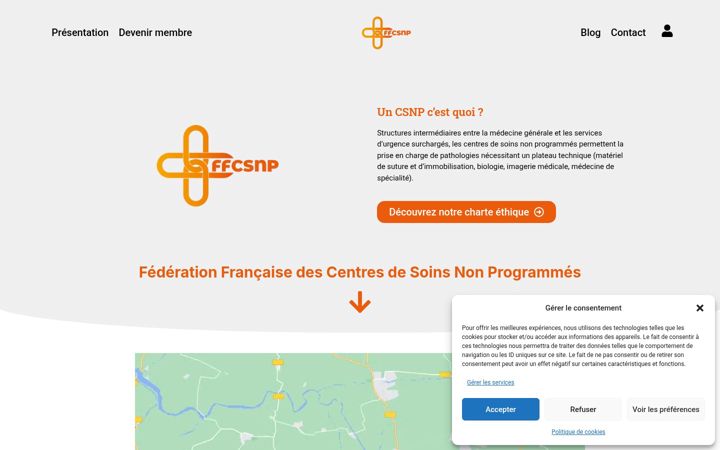 Screenshot of ffcsnp.com