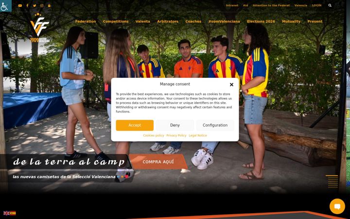 Screenshot of ffcv.es
