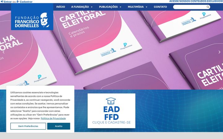 Screenshot di ffd.org.br