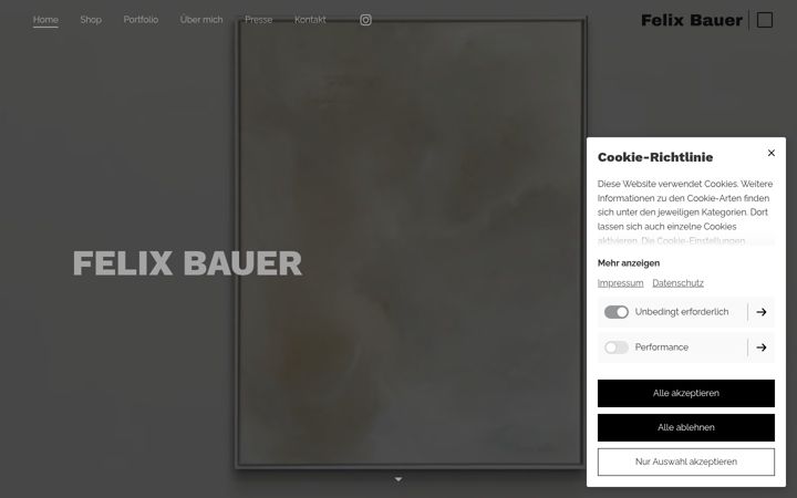 Screenshot of ffelixbauer.de