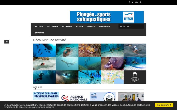 Screenshot of ffessm-opm.fr