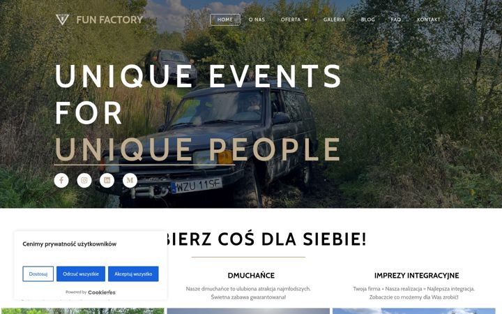 Screenshot ta' ffevent.pl