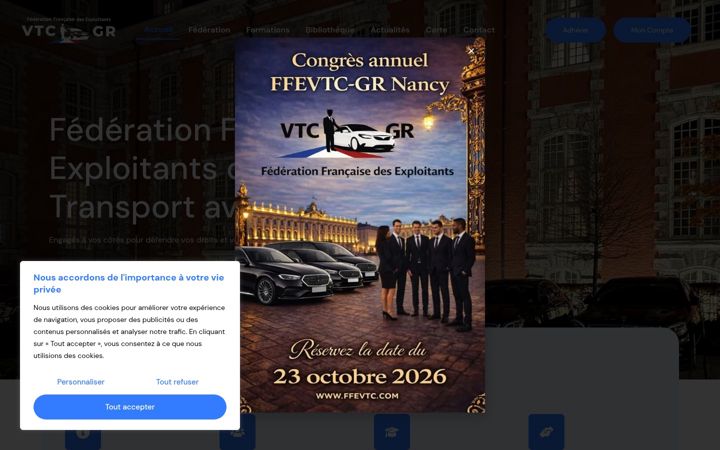 Screenshot of ffevtc.com
