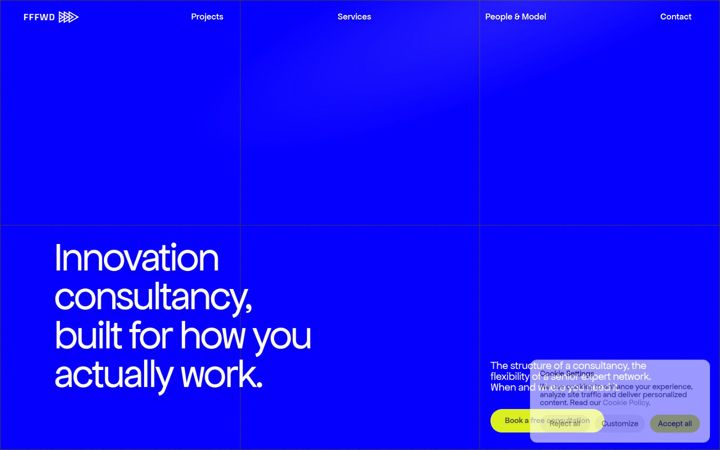 Screenshot of ffforward.com