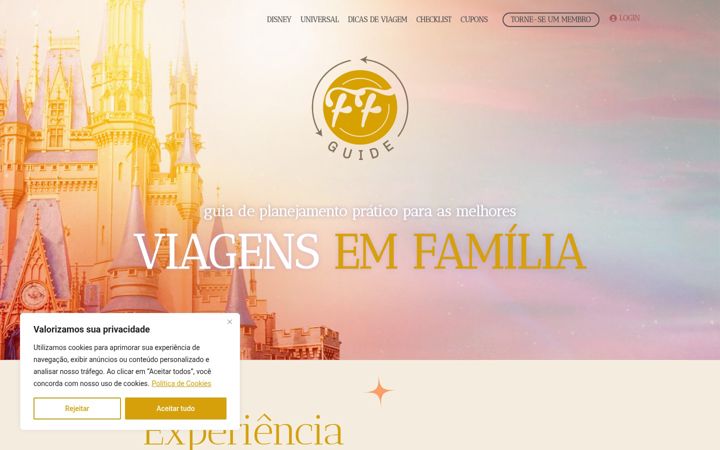 Screenshot di ffguide.com.br