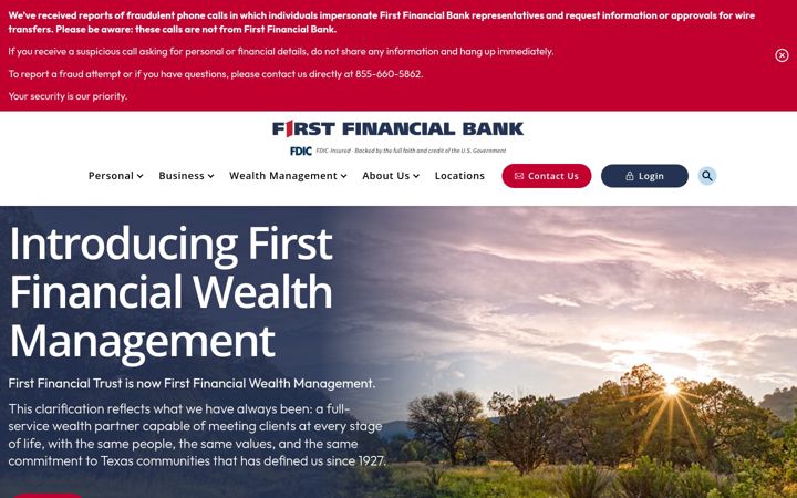 Screenshot of ffin.com
