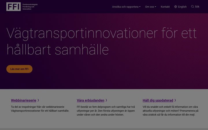 Screenshot of ffisweden.se