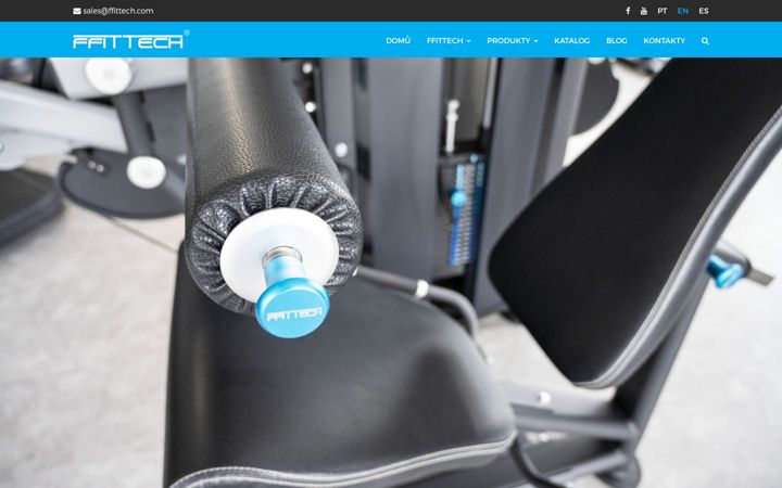 Screenshot of ffittechcz.cz