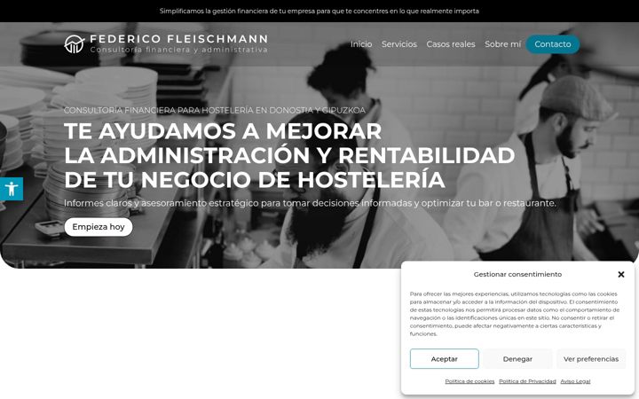 Screenshot of ffjconsultores.com