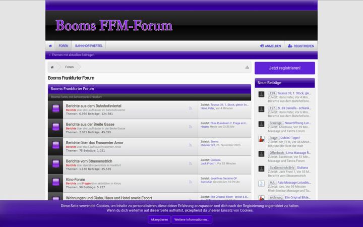 Screenshot of ffm-forum.com