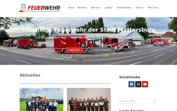 Screenshot of ffmattersburg.at