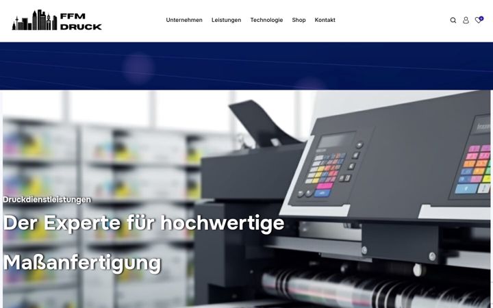 Екранна снимка на ffmdruck.de