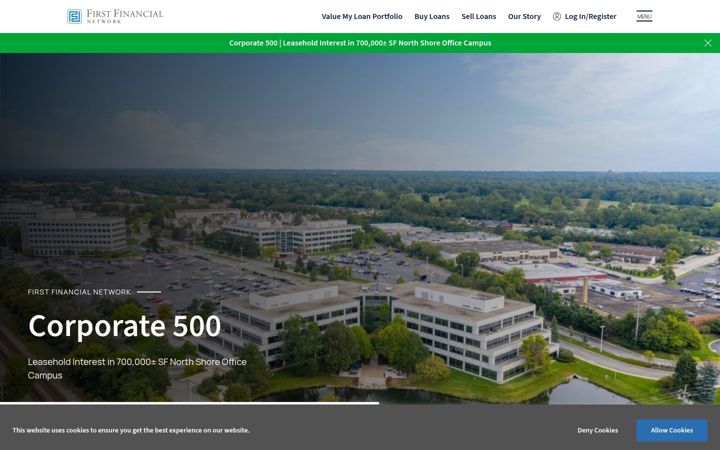 Screenshot of ffncorp.com