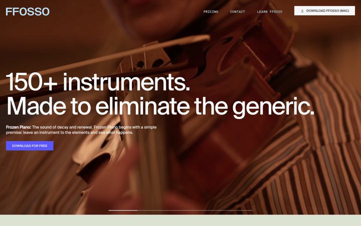 Screenshot of ffosso.com