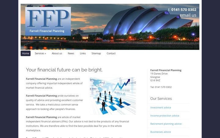 Screenshot ta' ffpgroup.co.uk