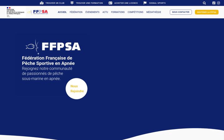 Skærmbillede af ffpsa.net