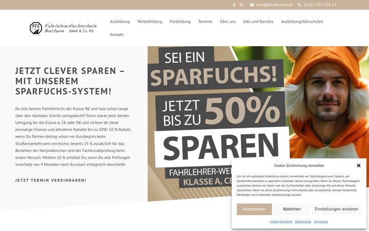 Ekrano kopija ffs-bochum.de