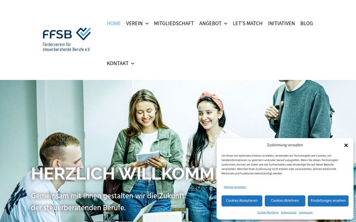 Screenshot of ffsbev.de