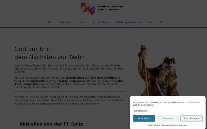 Screenshot of ffspitz.at