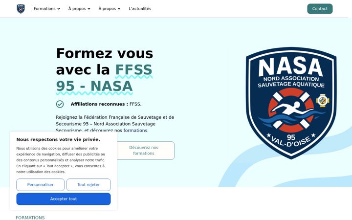 Screenshot of ffss95-nasa.fr