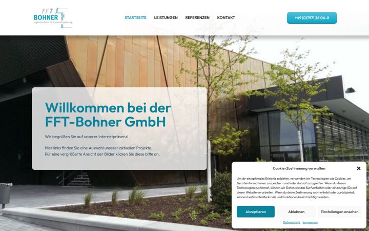 Screenshot of fft-bohner.de