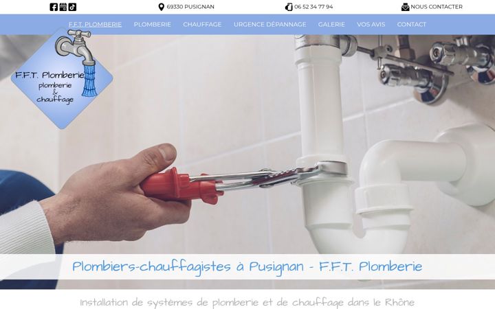 Screenshot of fft-plomberie.fr